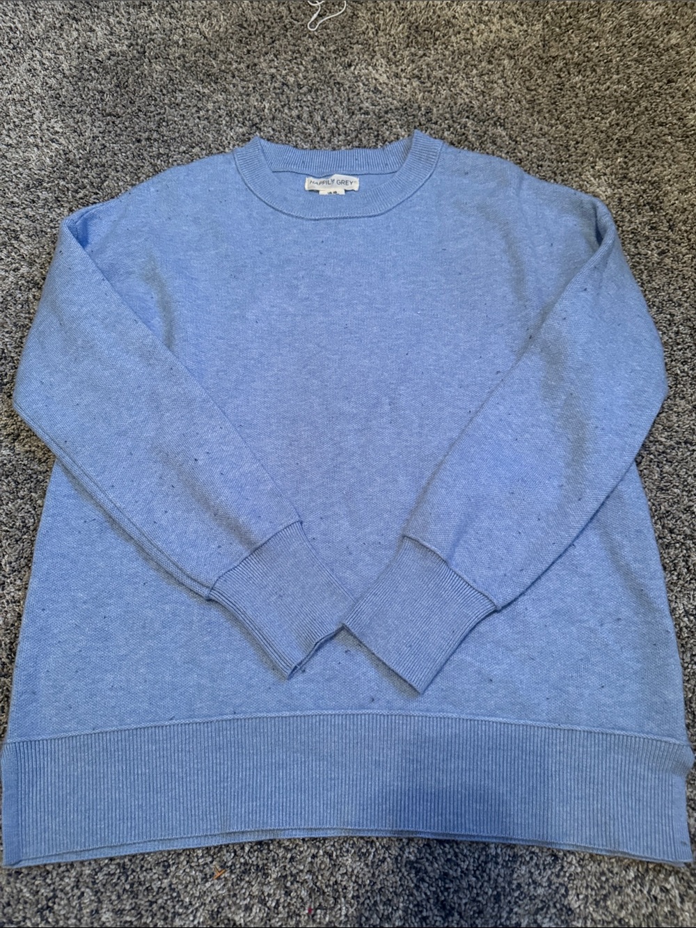 Men's Light Blue Crewneck Sweater